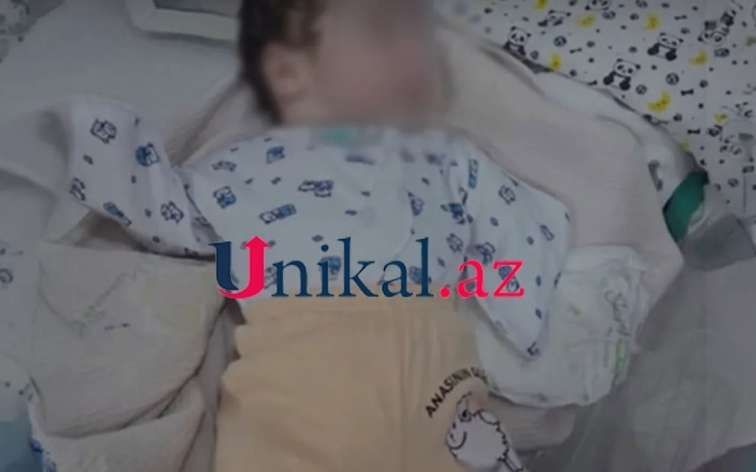 Bakıda ana qolları olmayan körpəsindən imtina etdi -  Rəsmi