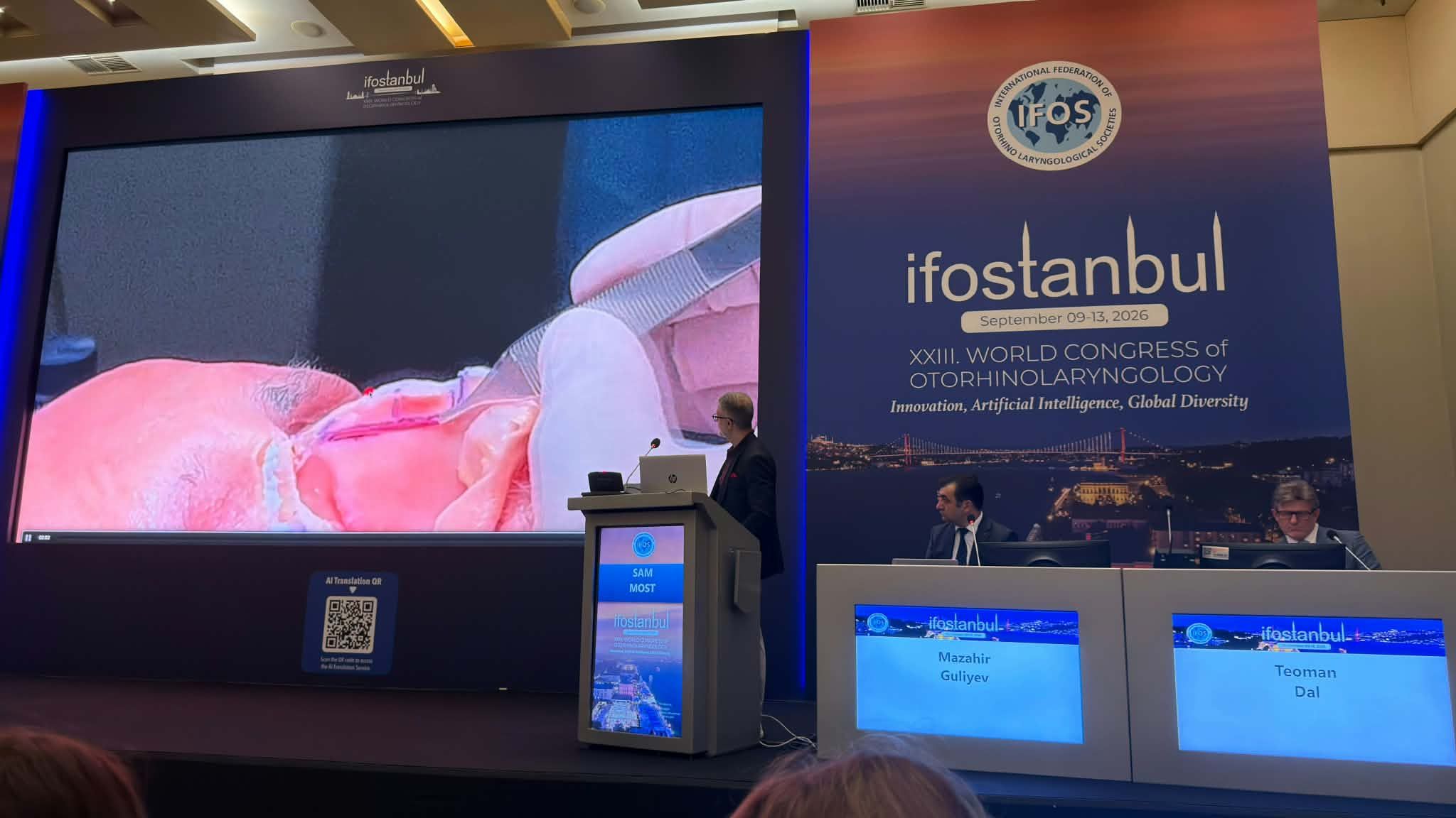 Azərbaycanlı LOR cərrahın innovativ metodikası    IFOS 2026 -da  təqdim edildi