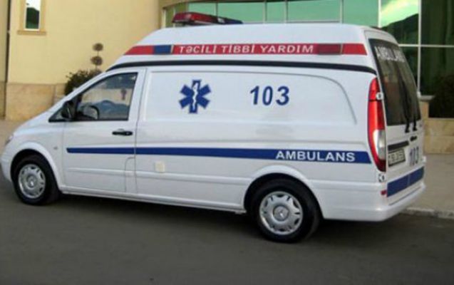 43 yaşlı kişi təcili yardım mərkəzinin həyətində  öldü