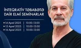 Kolumbiyalı professor Bakıda  -  3 günlük SEMİNAR