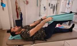 Dizi ağrıyanlar üçün evdə idman  – VİDEO