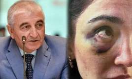 Məzahir Pənahovun oğlu arvadına işgəncə verdi -  FOTO