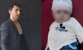 Biləsuvarda ağır qəza -  Ata və körpəsi öldü - FOTO