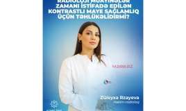 Kontrast mayeli MRT və KT nədir? -  Radioloq açıqladı