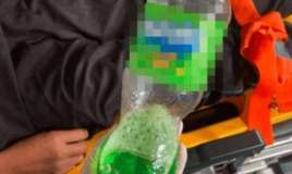 Qazlı içki əvəzinə tualet təmizləyici içdi  