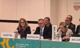 Səhiyyə naziri ÜST-nin Avropa Regional Komitəsinin 75-ci sessiyasında  