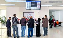 2 rayonun  xəstəxanalarında elektron növbə sistemi  