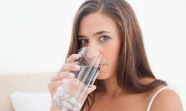 Yatmazdan əvvəl su için 