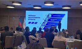 "Sağlam dialoq: media və səhiyyə kommunikasiyasında yeni paradiqmalar” mövzusunda təlim keçirildi -  FOTO