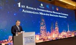 Azərbaycan Miqren Mütəxəssislərinin I illik Beynəlxalq Konfransı baş tutdu -  FOTO