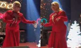 Mədəsini kiçildən Mətanət İsgəndərli yenə kökəldi -  VİDEO