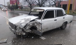 Xaçmazda zəncirvari qəza:  Xəsarət alan var - FOTO