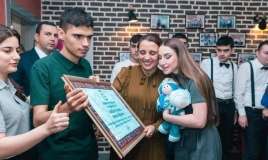 Alena Əliyeva Auitizm Mərkəzində -  FOTO