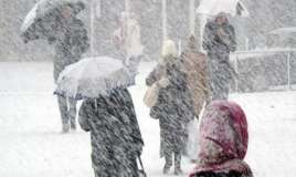 Azərbaycanda  çovğun müşahidə edilir