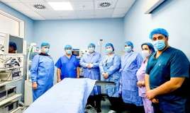 Mərkəzi Neftçilər Xəstəxanasında yeni əməliyyatxana istifadəyə verildi -  FOTO