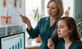 Stress 2 aya saçların yarıdan çoxunu tökür 