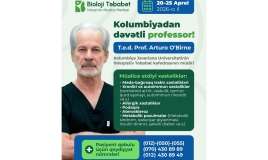 Professor Arturo O`Birne Bioloji Təbabət Mərkəzində -  Qeydiyyata tələsin!