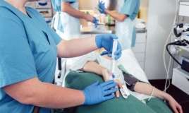 Xəstənin bağırsağından burğac çıxarıldı 