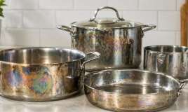 Qazan və tavalarda göy qurşağı ləkələri niyə olur,  zərərlidirmi?