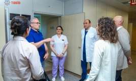 Amerikalı professor Yeni Klinikada tibbi konsilium keçirdi -  FOTO