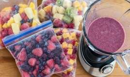Smoothie üçün ən yaxşı dondurulmuş meyvə qarışıqları seçildi 