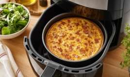 Airfryer-də 30 dəqiqəyə piroq hazırlamaq mümkündür 