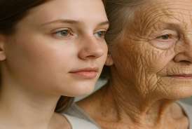 İnsan yaşlandıqda  xarici görünüşündə ilk nə qocalır? 