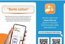 Azərbaycanda hamilələr üçün  “Burla xatun” tətbiqi yaradıldı
