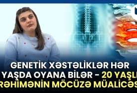 16 yaşına kimi sağlam uşaqda ayaq tutulmasının ilginc sirri -  VİDEO