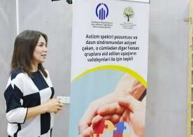 Autizmli uşaqların inkişafına dəstək  - Valideynlər üçün növbəti təlim - FOTO