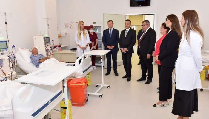Sumqayıt Tibb Mərkəzində yeni Hemodializ şöbəsi fəaliyyətə başladı -  FOTO