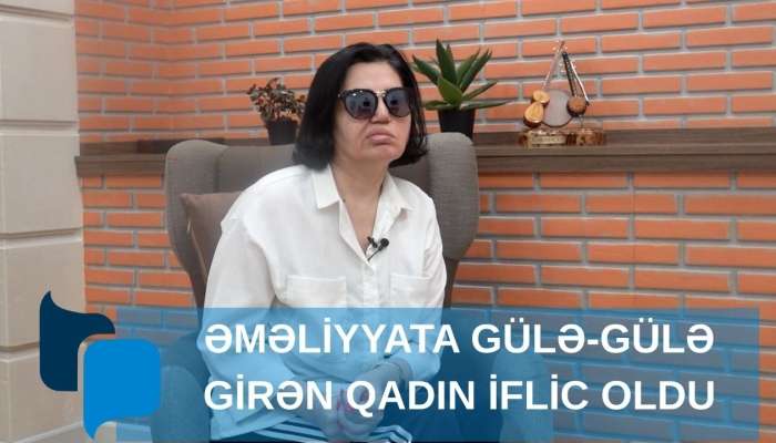 Beyin əməliyyatı qadının həyatını kabusa çevirdi –  İflic və üz deformasiyası - VİDEO