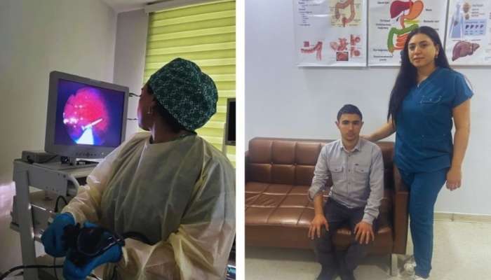 Mismar udan uşaq belə xilas edildi 