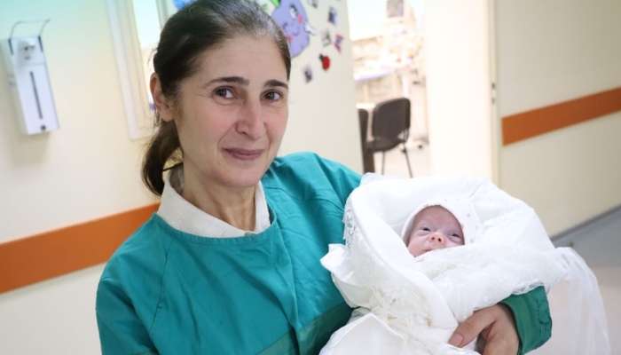 15 ildən sonra 540 qram çəkidə doğulan Nur... -  FOTO