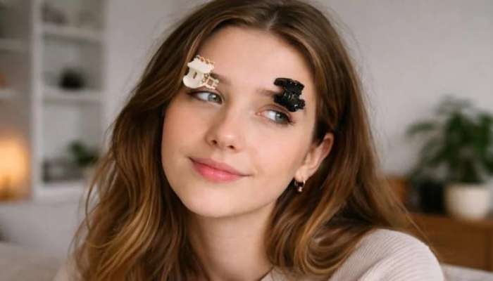 Qaşa saç sancağı taxmaq baş ağrılarını azaldır? -   Yeni trend