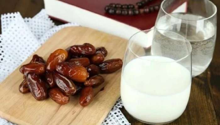 Sahurda xurma və südün 5 faydası:  İsti suda isladın, sonra südə əlavə edin