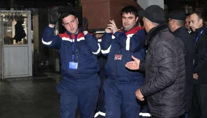 Rasim Balayevin cənazəsi  ölkəyə gətirildi