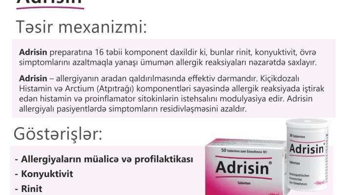 Allergiyaya yox deyək,  hər fəslin gözəlliyini duyaq!