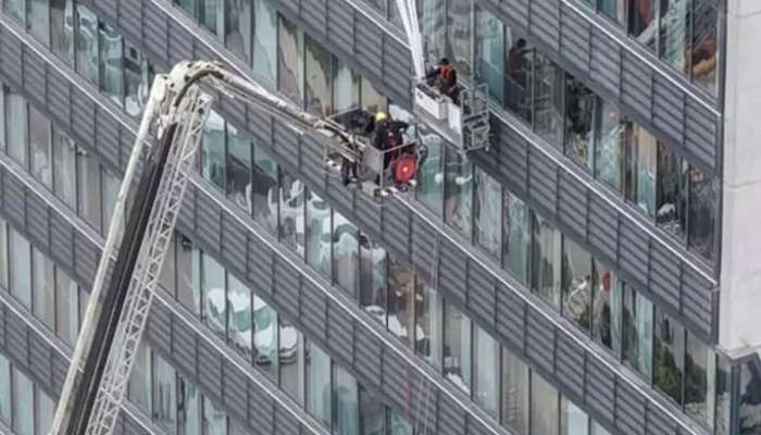 22 mərtəbəli xəstəxanada ölüm-dirim mübarizəsi -   İşçilər belə xilas edildi 