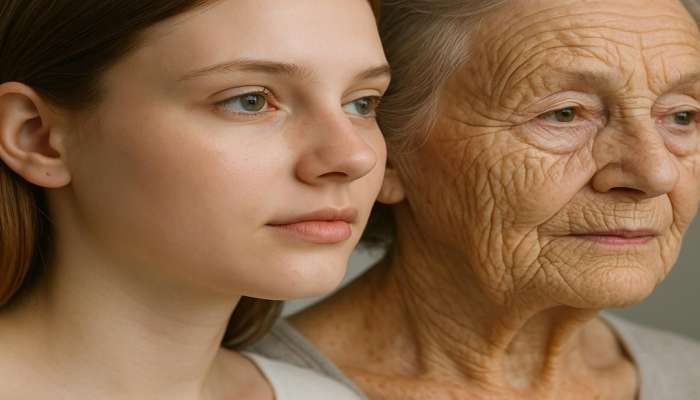 İnsan yaşlandıqda  xarici görünüşündə ilk nə qocalır? 
