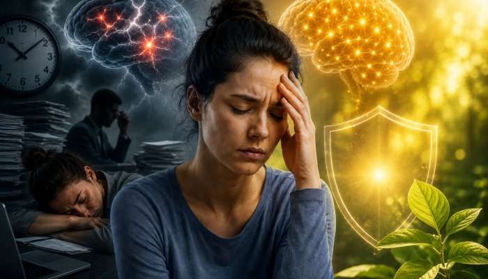 Tükənmə sindromu və xroniki yorğunluq: stress beyninizi necə yorur və  yüksəkdozalı vitamin C niyə vacibdir?