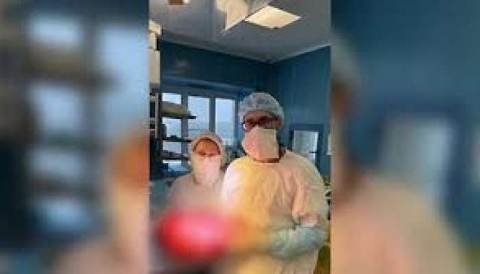 Qadından 8 kiloqramlıq    şiş çıxarıldı