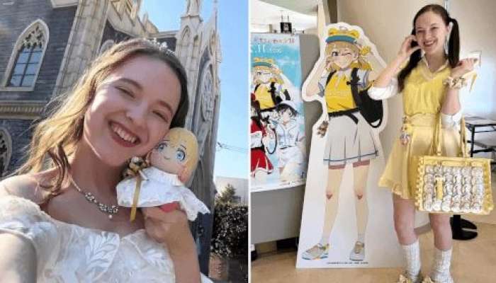 Animeyə aşiq olan qadın ona     ərə getdi