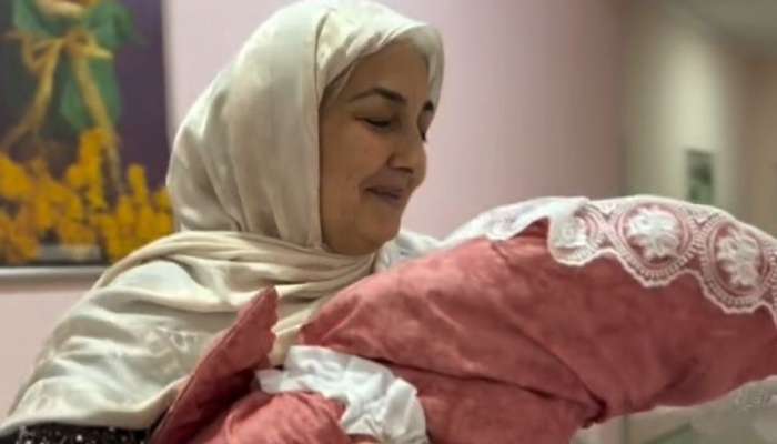 Azərbaycanda 63 yaşlı qadın ana oldu -  38 ildən sonra... - VİDEO