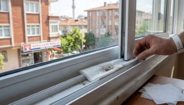Evdə tualet kağızından belə istifadə edin -  Pəncərələri təmizləyir