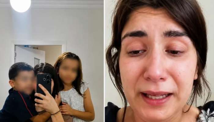 Uşaqları əlindən alınan ana övladlarına qovuşdu 