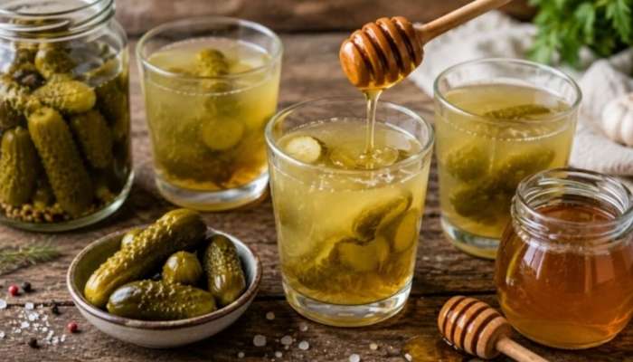 Turşu suyu və bal qarışımının   faydaları