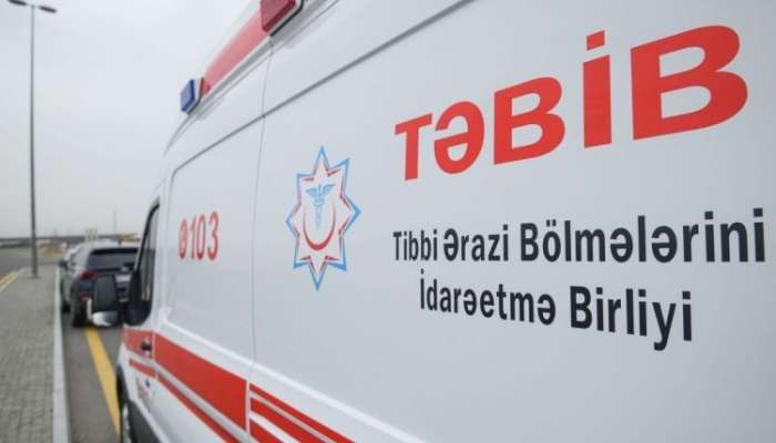Badamdarda yaşayış binasında partlayış 