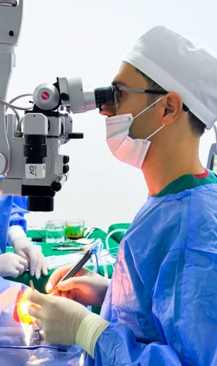 Bu rayon xəstəxanasında ilk göz əməliyyatı   keçirildi