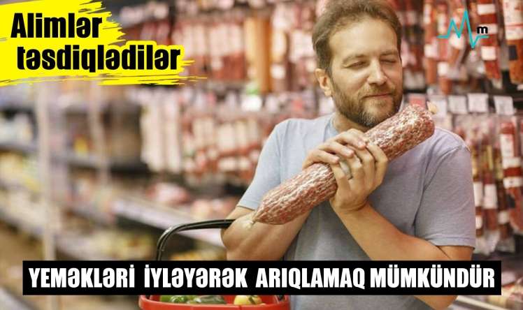 Yeməkləri iyləyərək arıqlamaq mümkündür-  Alimlər təsdiqlədilər 